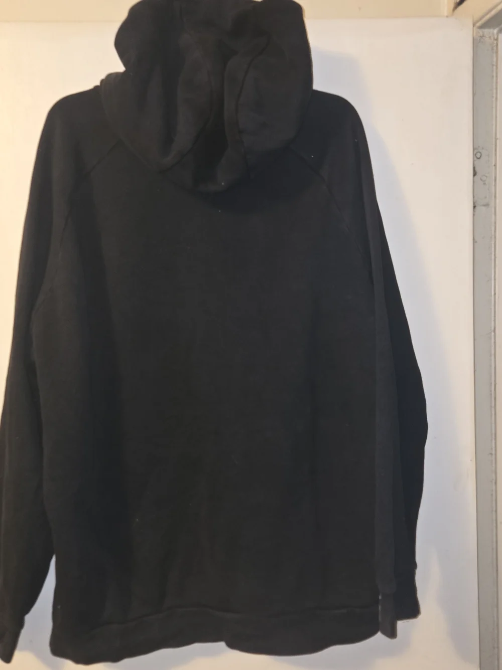 Jordan Black Pullover Hoodie with White Jumpman